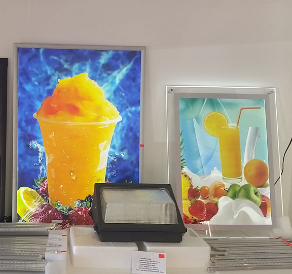 Illuminated Poster Frames